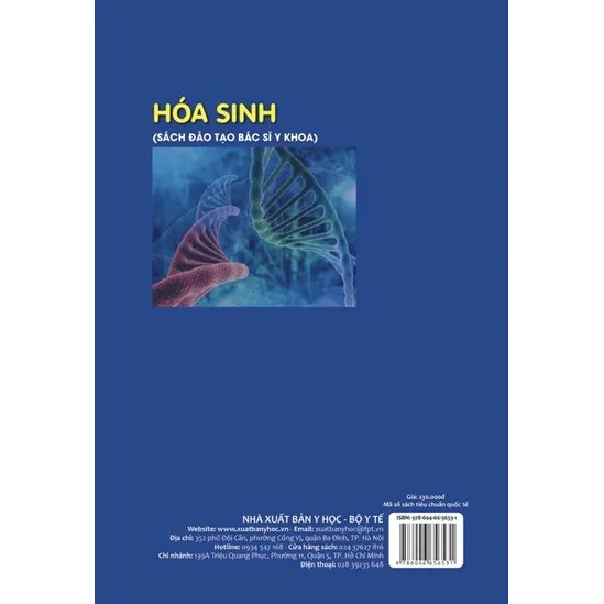 Ảnh Sách - Hoá Sinh (Sách đào tạo bác sỹ y khoa - Xuất bản 2022) 1