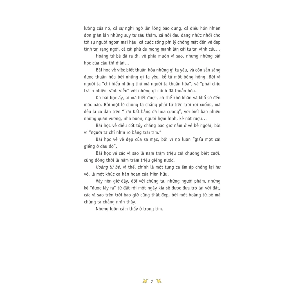 Ảnh Sách - Hoàng tử bé (Antoine De Saint-Exupéry) (Nhã Nam) 3