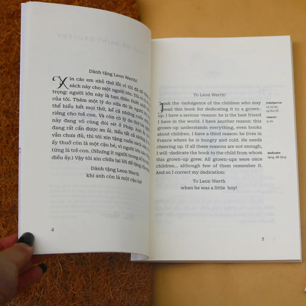 Ảnh Sách Hoàng Tử Bé - The Little Prince kinh điển, truyện song ngữ có note từ vựng kèm nghe 4