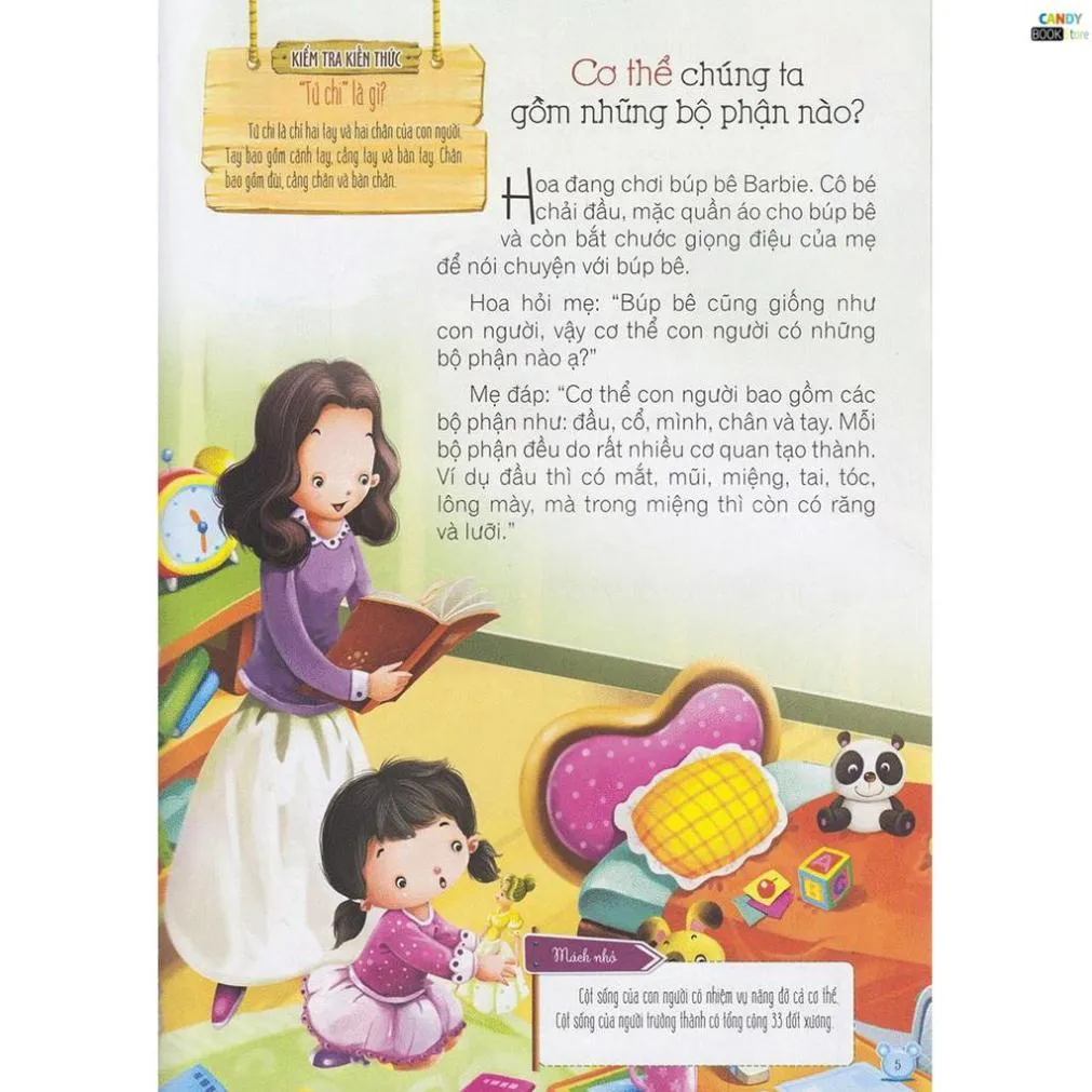 Ảnh Sách - Hỏi gì cũng biết - Sự kỳ diệu của cơ thể người 3
