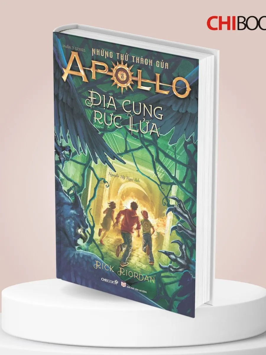 Ảnh Sách: Địa cung rực lửa (Phần 3 bộ Những thử thách của Apollo) 1