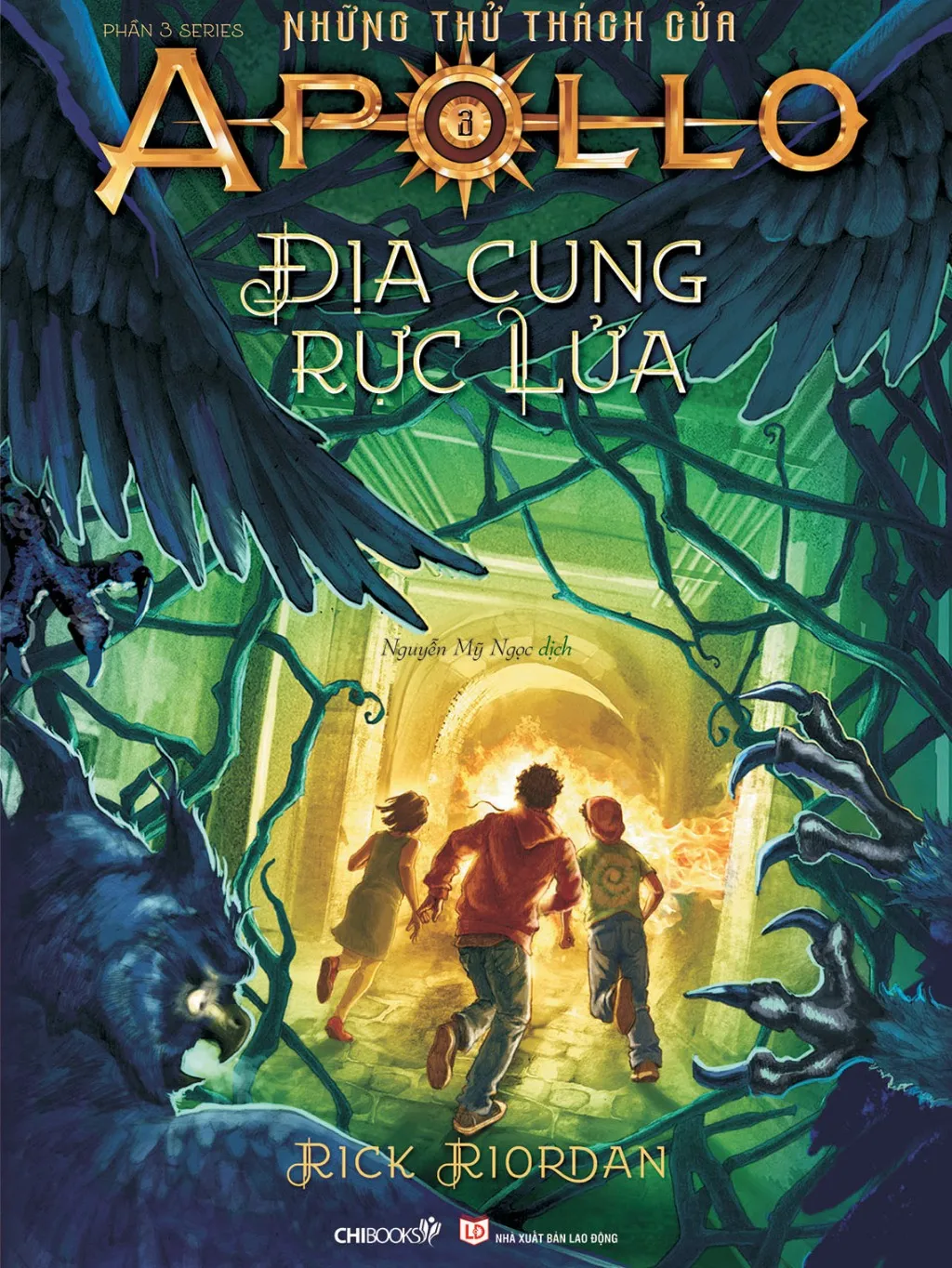 Ảnh Sách: Địa cung rực lửa (Phần 3 bộ Những thử thách của Apollo) 3