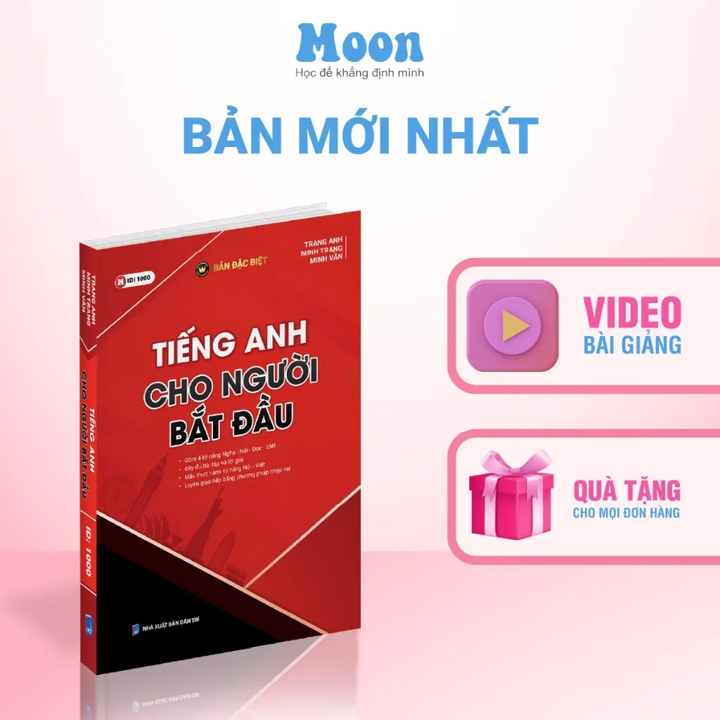 Ảnh Sách ID - Tiếng anh cho người bắt đầu, người mất gốc cô Trang Anh bản đặc biệt 1