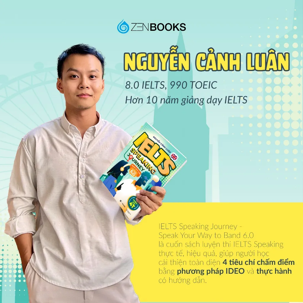Ảnh Sách - IELTS Speaking Journey: Lộ Trình Tự Học IELTS Speaking Từ Cơ Bản Đến Band 6.0 4