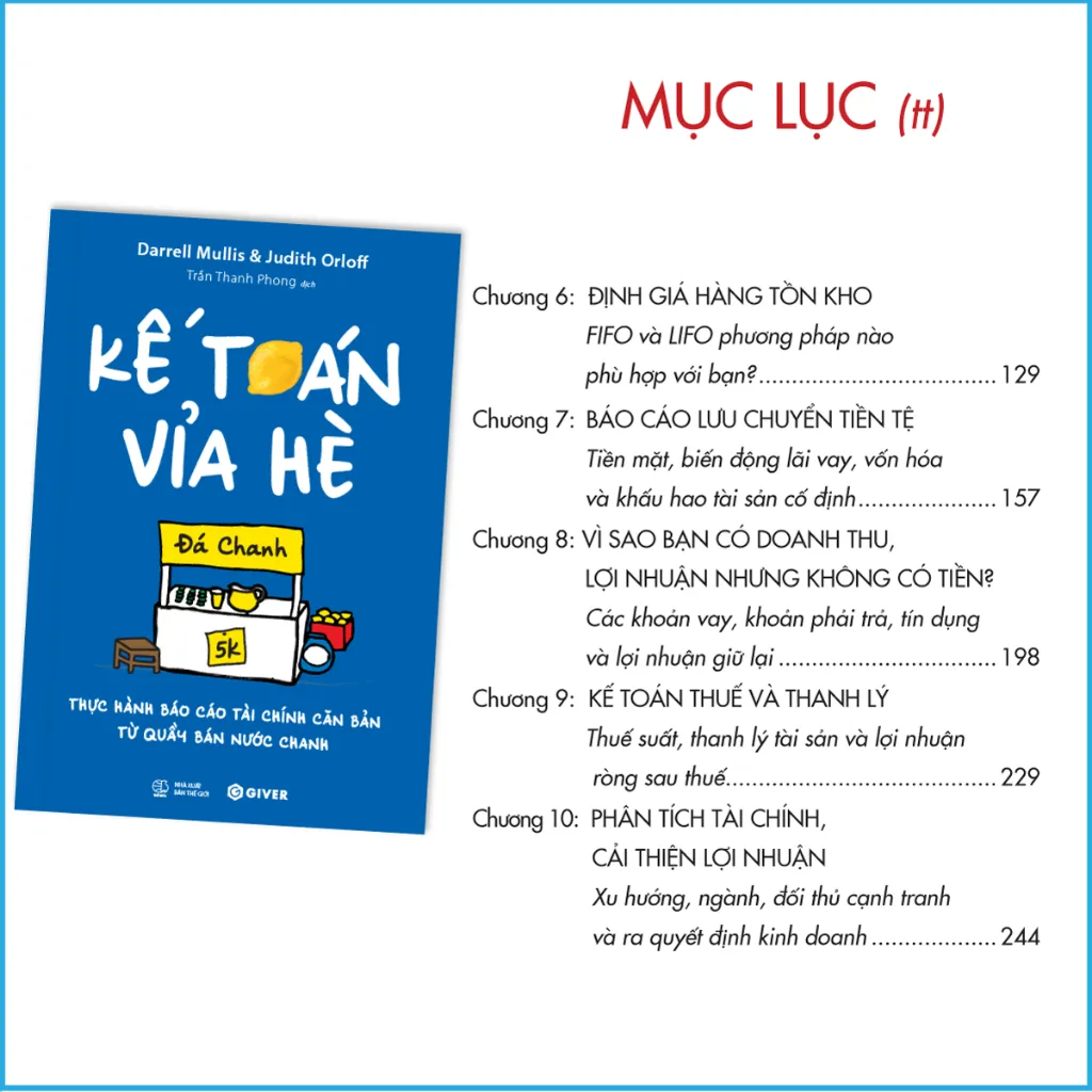 Ảnh Sách - Kế Toán Vỉa Hè - Thực Hành Báo Cáo Tài Chính Căn Bản Từ Quầy Bán Nước Chanh 3