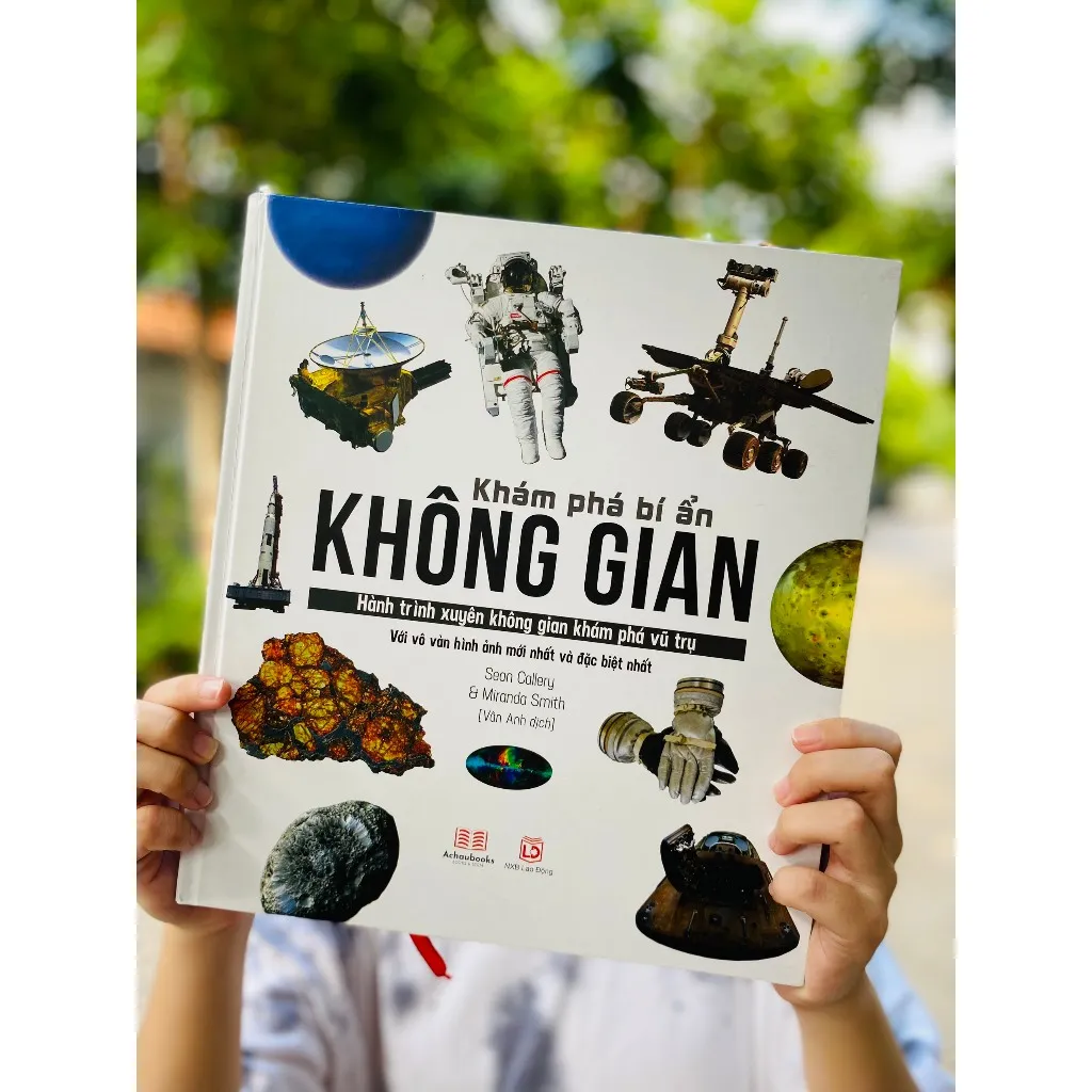 Ảnh Sách Khám Phá Bí Ẩn Không Gian - Hành Trình Xuyên Không Gian Khám Phá Vũ Trụ Với Hình Ảnh Đặc Sắc 2