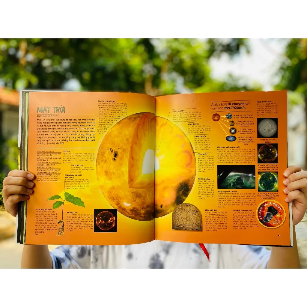 Ảnh Sách Khám Phá Bí Ẩn Không Gian - Hành Trình Xuyên Không Gian Khám Phá Vũ Trụ Với Hình Ảnh Đặc Sắc 4