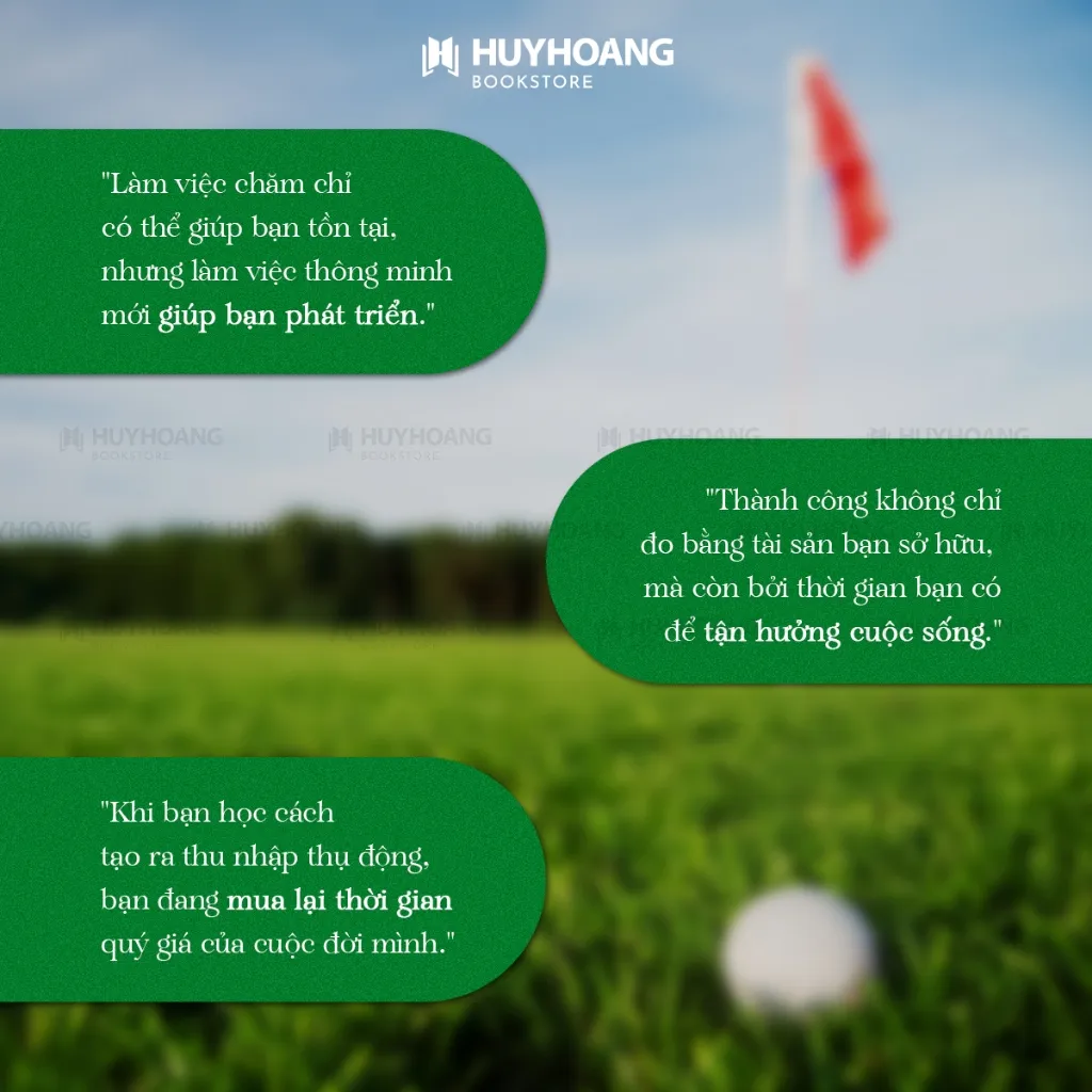 Ảnh Sách - Khi Bạn Tắc Đường Thì Tôi Đang Chơi Golf (Tái Bản) - Huy Hoàng Bookstore 3