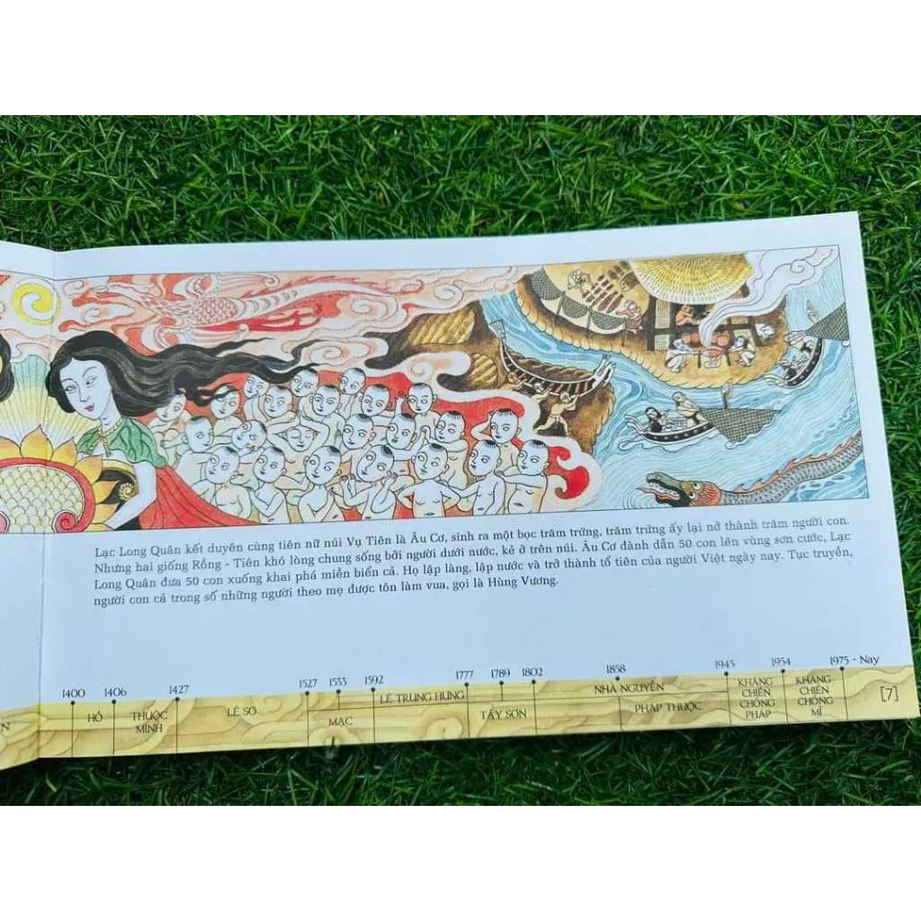 Ảnh Sách Kim Đồng - Lược Sử Nước Việt Bằng Tranh (Bìa Mềm) 3