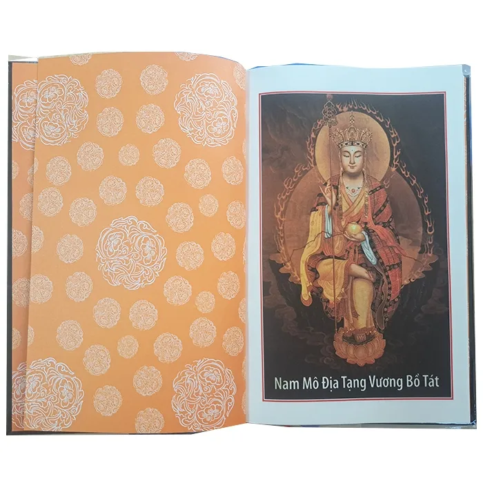 Ảnh SÁCH - Kinh Địa Tạng Bồ Tát Bổn Nguyện (Khổ 16x24cm, Bìa Cứng Cao Cấp) 1