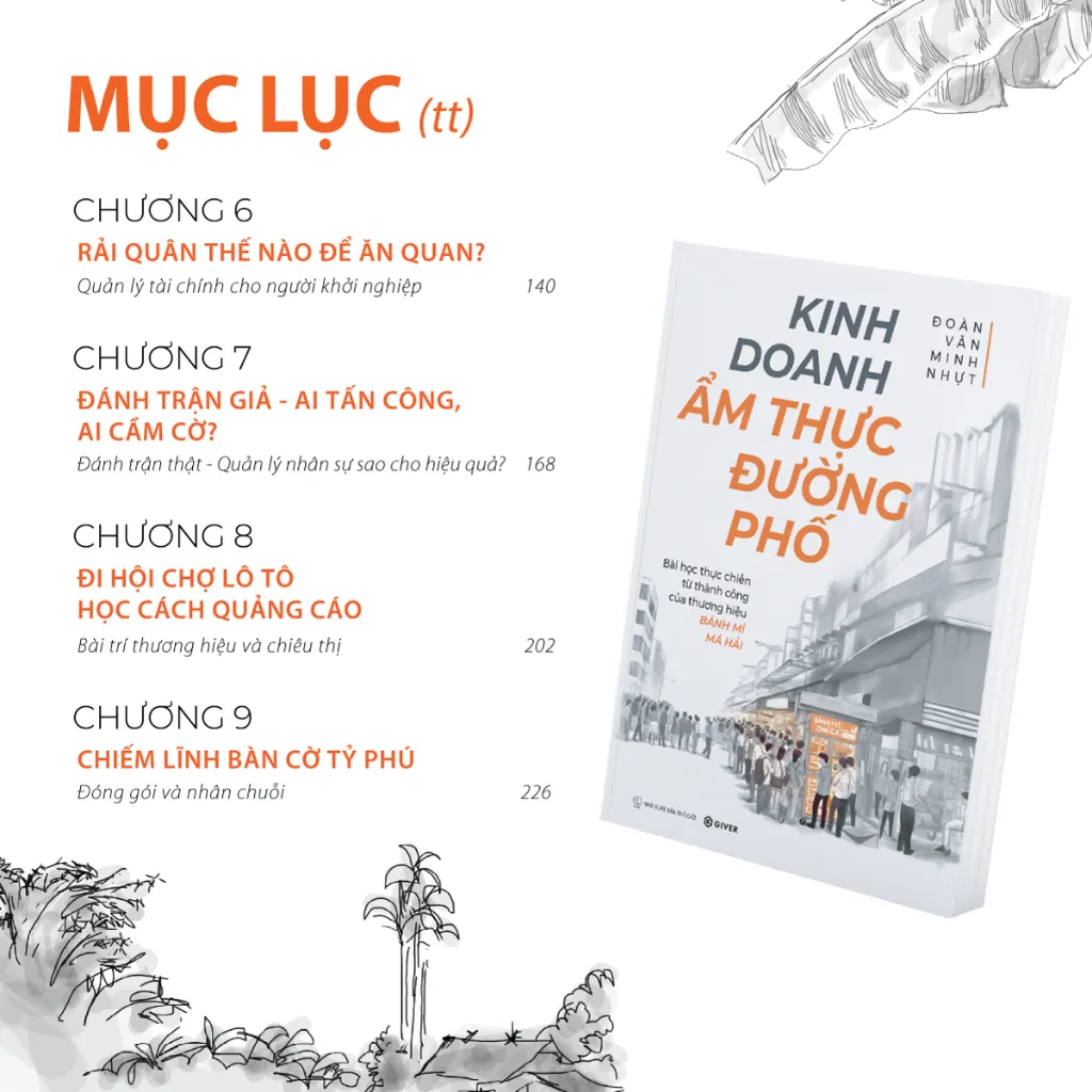 Ảnh Sách - Kinh Doanh Ẩm Thực Đường Phố - Bài Học Thực Chiến Từ Thành Công Của Thương Hiệu Bánh Mì Má Hải 4