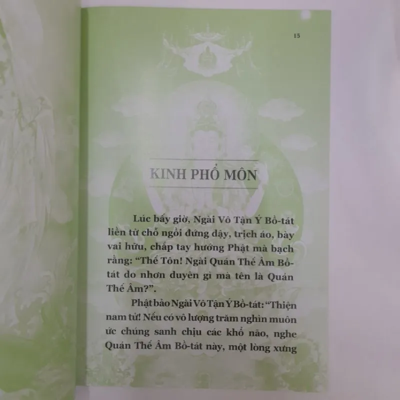 Ảnh Sách - Kinh Phổ Môn - Đức Quan Âm Bồ Tát (bản in tuyệt đẹp) 2