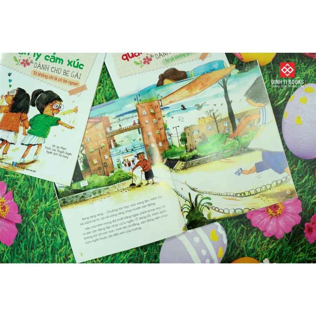 Ảnh Sách - Kỹ năng quản lý cảm xúc dành cho bé gái - Đinh Tị Books 2