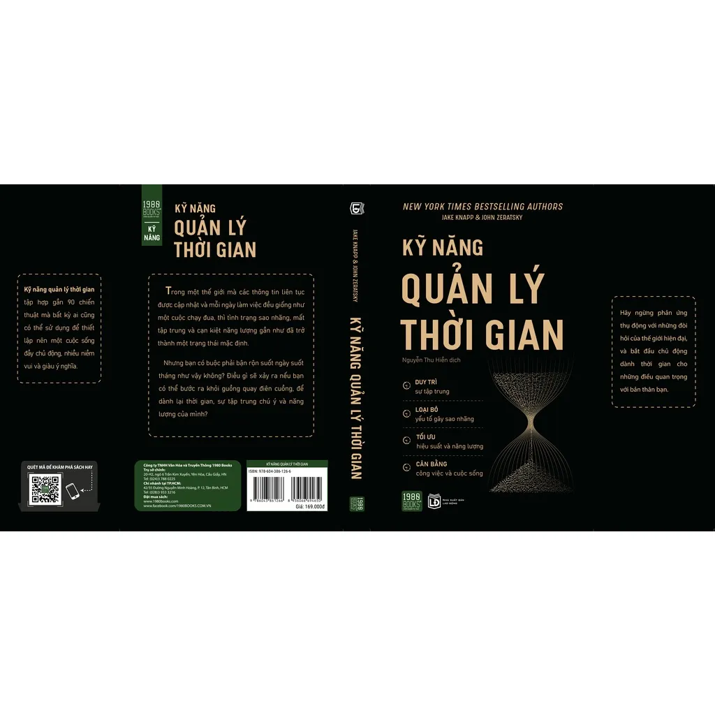 Ảnh Sách - Kỹ năng quản lý thời gian - Jake Knapp & John Zeratsky (1980BOOKS HCM) 3