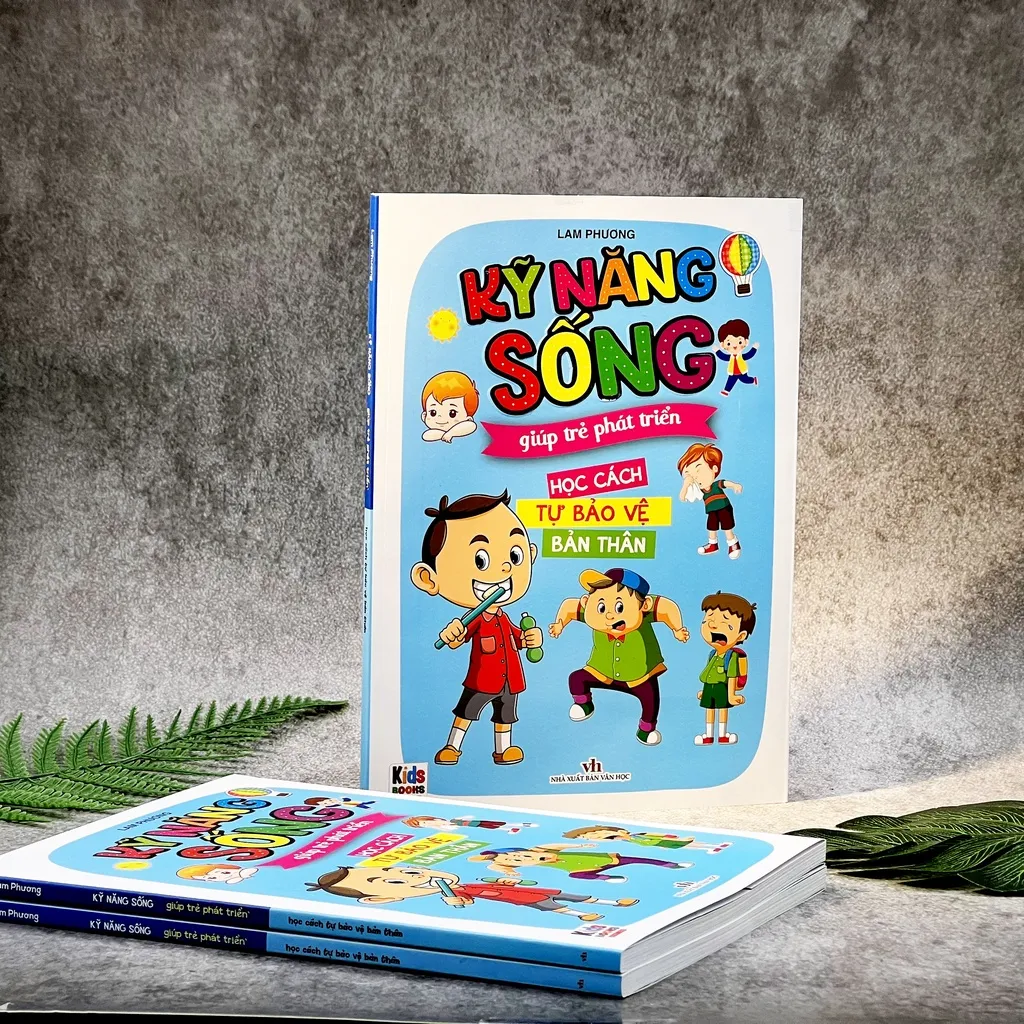 Ảnh Sách - Kỹ Năng Sống Giúp Trẻ Phát Triển - Học Cách Tự Bảo Vệ Bản Thân (Bìa Mềm Hình Ảnh Sinh Động ) 3