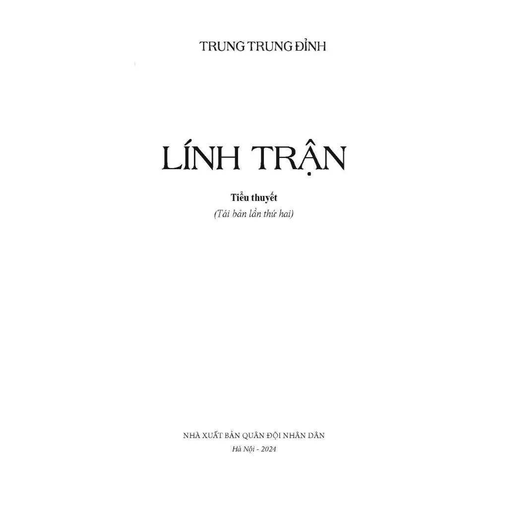 Ảnh Sách - Kỷ Niệm 50 Năm Ngày Giải Phóng Miền Nam Thống Nhất Đất Nước 1975-2025: Lính Trận 2