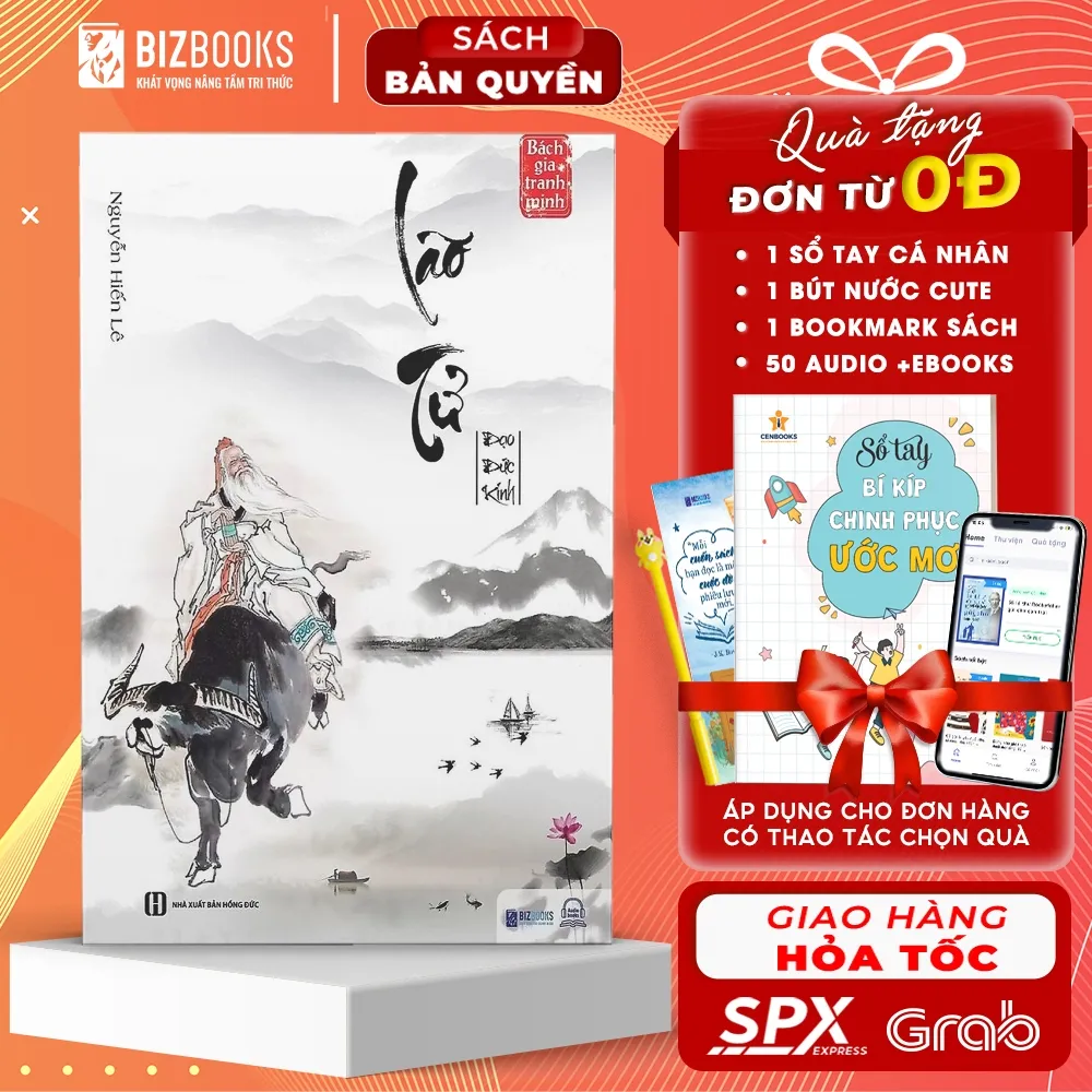 Ảnh Sách Lão Tử Đạo Đức Kinh - Nguyễn Hiến Lê - Triết Lý Và Đạo Đức Kinh Của Lão Tử - Tinh Hoa Lịch Sử Triết Học 1