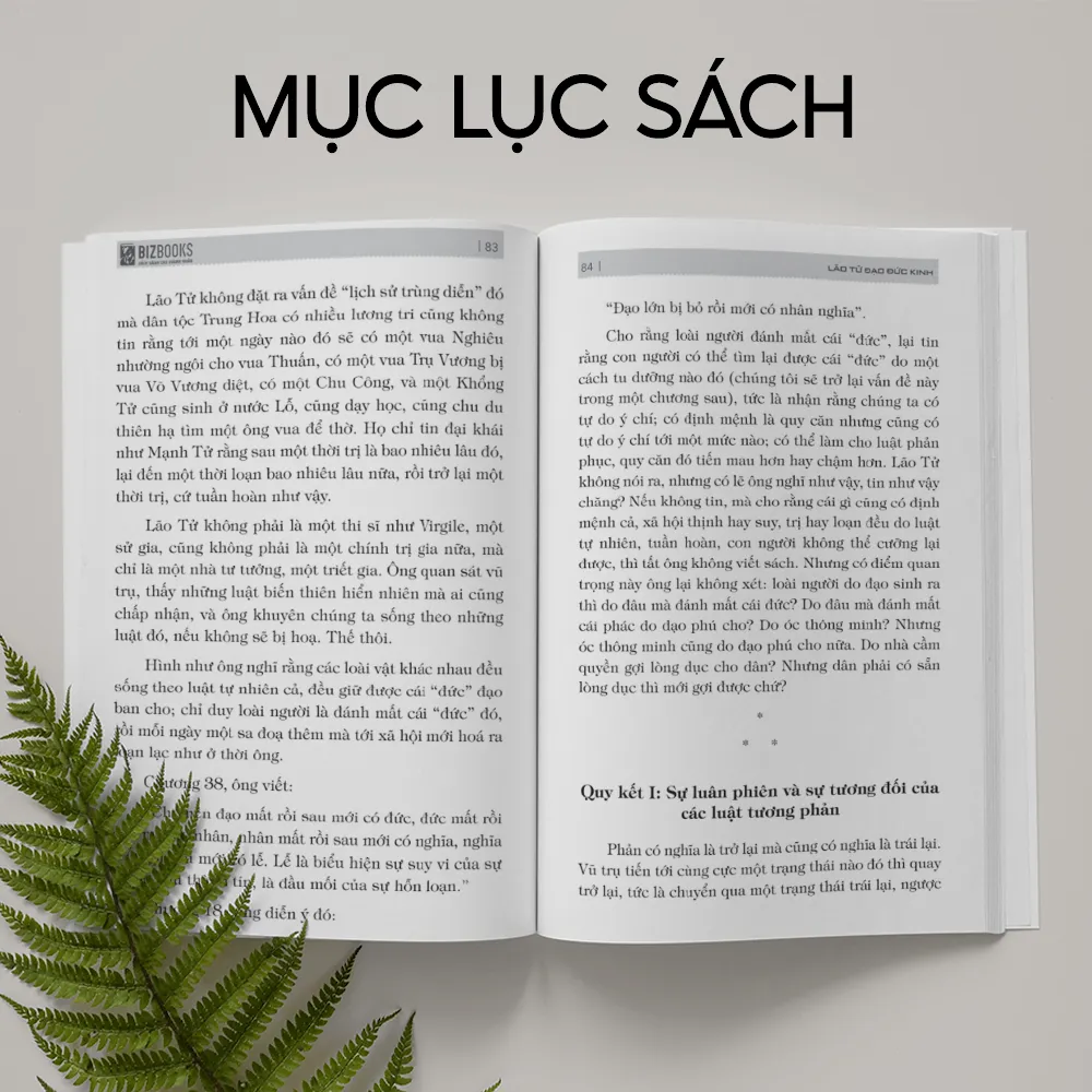 Ảnh Sách Lão Tử Đạo Đức Kinh - Nguyễn Hiến Lê - Triết Lý Và Đạo Đức Kinh Của Lão Tử - Tinh Hoa Lịch Sử Triết Học 3