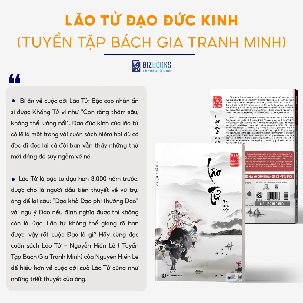 Ảnh Sách Lão Tử Đạo Đức Kinh - Nguyễn Hiến Lê - Triết Lý Và Đạo Đức Kinh Của Lão Tử - Tinh Hoa Lịch Sử Triết Học 4
