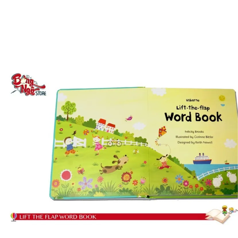 Ảnh Sách lật mở học tiếng anh Lift the Flap Word Book 2