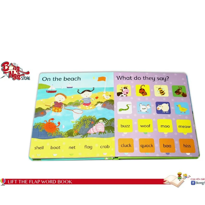 Ảnh Sách lật mở học tiếng anh Lift the Flap Word Book 4