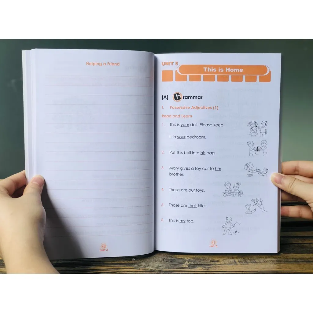 Ảnh Sách : Learning English 1 - Làm chủ tiếng anh ngay từ đầu ( dành cho trẻ từ 6 tuổi ) 3