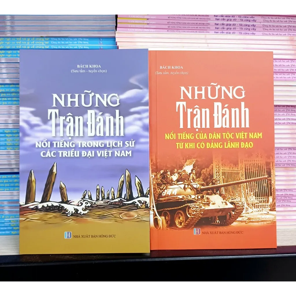 Ảnh Sách lịch sử - Những trận đánh nổi tiếng trong lịch sử VN  (Combo 2 cuốn) 1