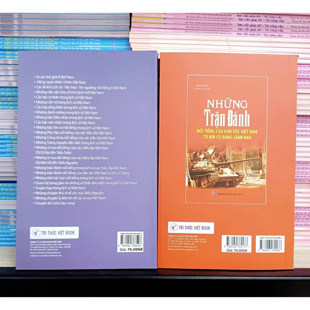 Ảnh Sách lịch sử - Những trận đánh nổi tiếng trong lịch sử VN  (Combo 2 cuốn) 2