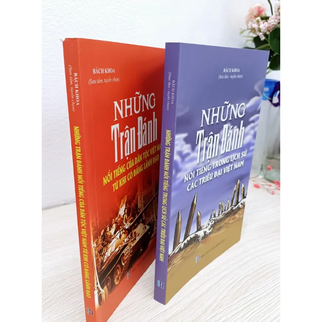 Ảnh Sách lịch sử - Những trận đánh nổi tiếng trong lịch sử VN  (Combo 2 cuốn) 3