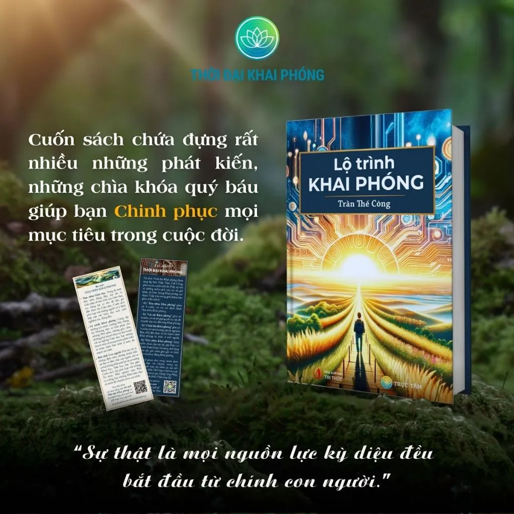 Ảnh Sách - Lộ Trình Khai Phóng (bìa cứng) - Tác giả Trần Thế Công 3