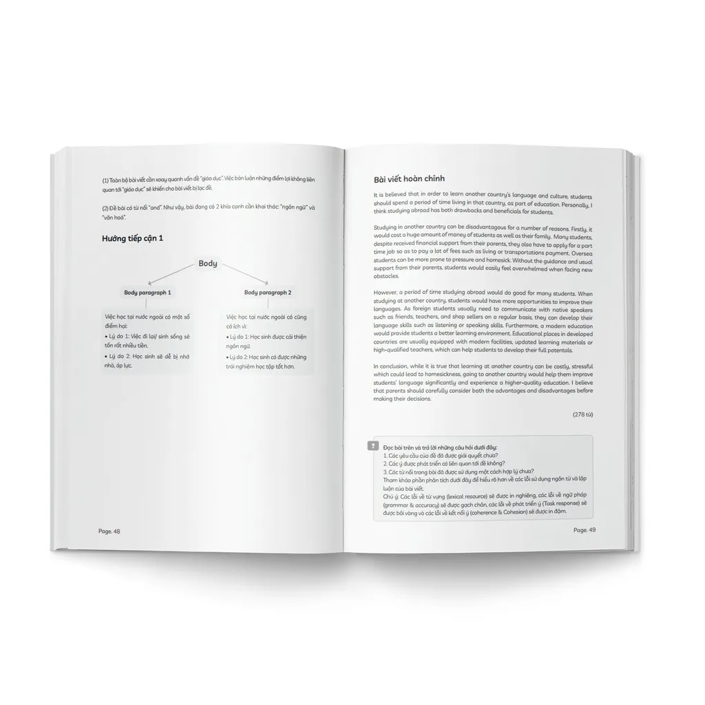 Ảnh Sách Logic và cấu trúc bài viết Writing Task 2 2