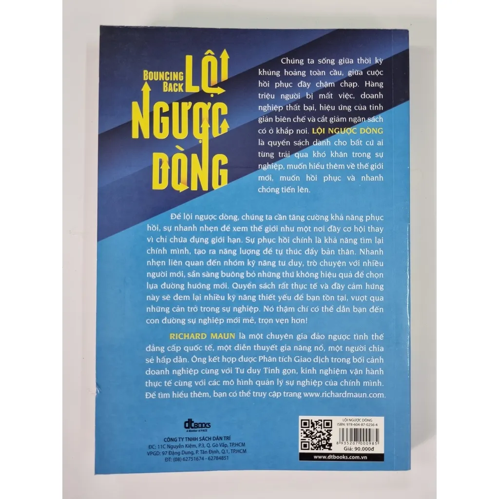 Ảnh Sách - Lội ngược dòng (Làm sao để tiếp tục tiến bước sau một thất bại trong sự nghiệp) 1