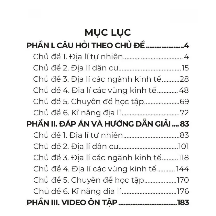 Ảnh Sách Lớp 12- Bộ 300 câu hỏi chọn lọc, trọng tâm ôn cấp tốc thi tốt nghiệp THPT 2025 môn Sử, Địa, GDKT & PL 3