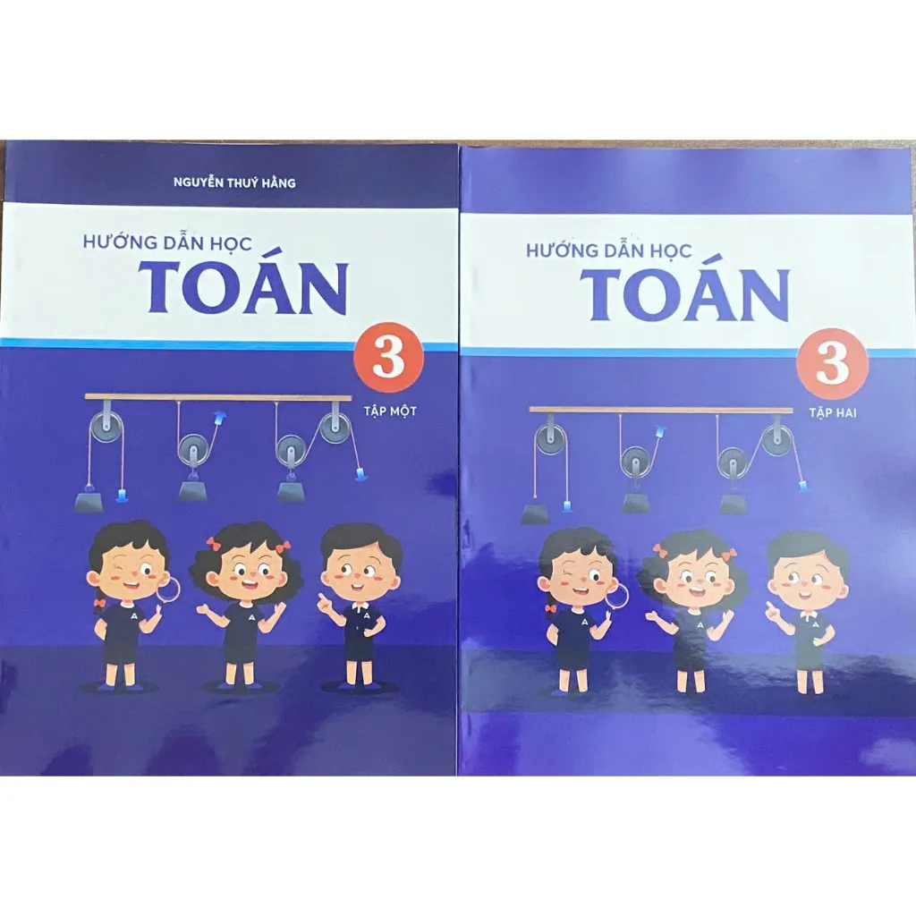 Ảnh Sách - Lớp 3 - Hướng dẫn học Toán và Tiếng Việt lớp 3 Archimedes (2024 - có đáp án) 1
