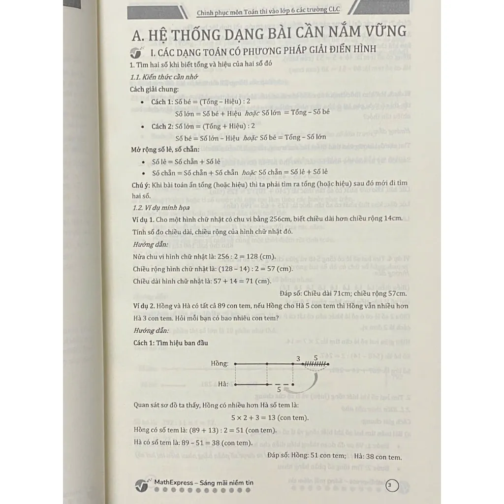 Ảnh Sách - Lớp 5 - Chinh phục môn Toán thi vào lớp 6 các trường CLC (chương trình GDPT mới) 3