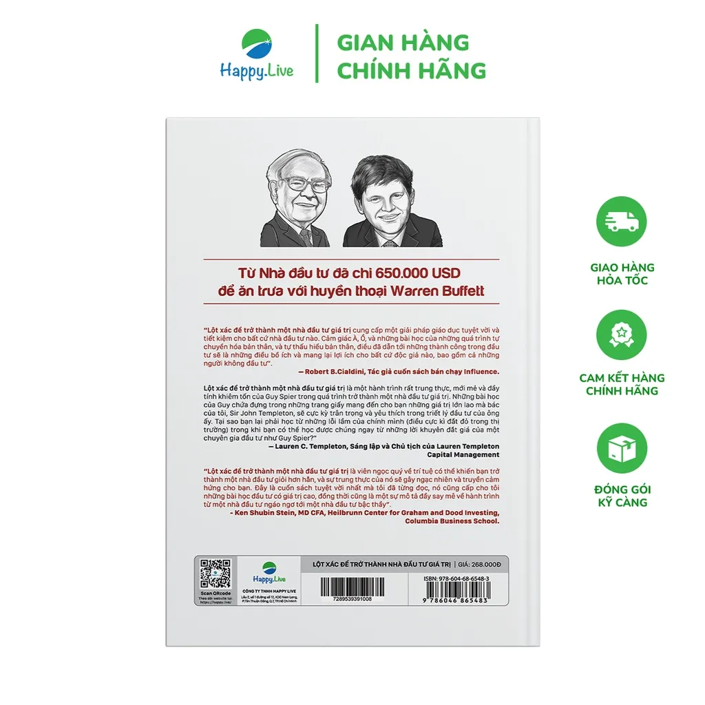 Ảnh Sách Lột Xác Để Trở Thành Nhà Đầu Tư Giá Trị - The Education Of A Value Investor 1