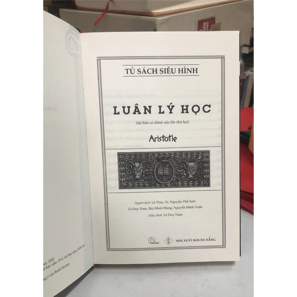 Ảnh Sách - Luân Lý Học - Tác phẩm triết học kinh điển(Tái bản 2022) 1