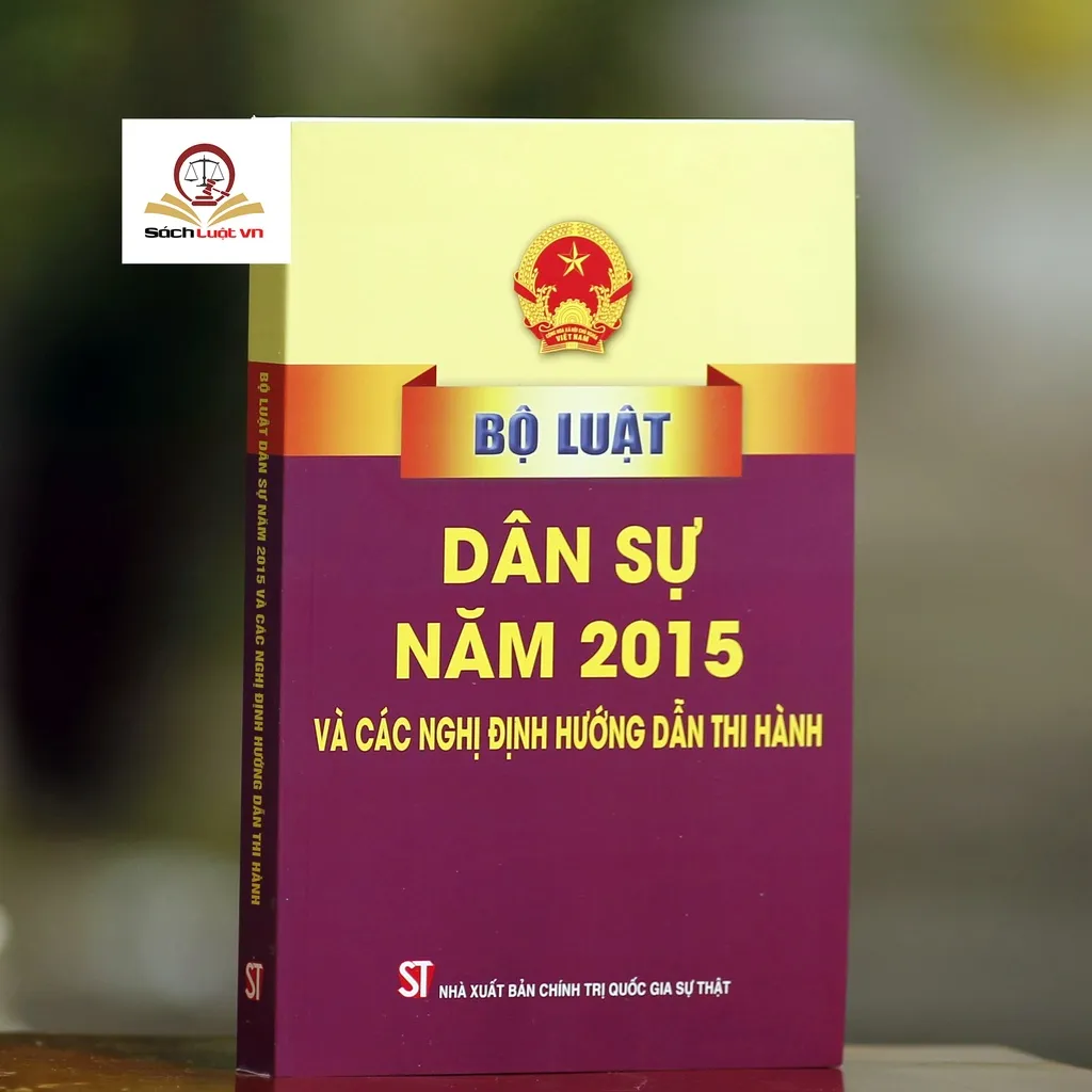 Ảnh Sách luật - Bộ luật Dân sự năm 2015 và các nghị định hướng dẫn thi hành 1