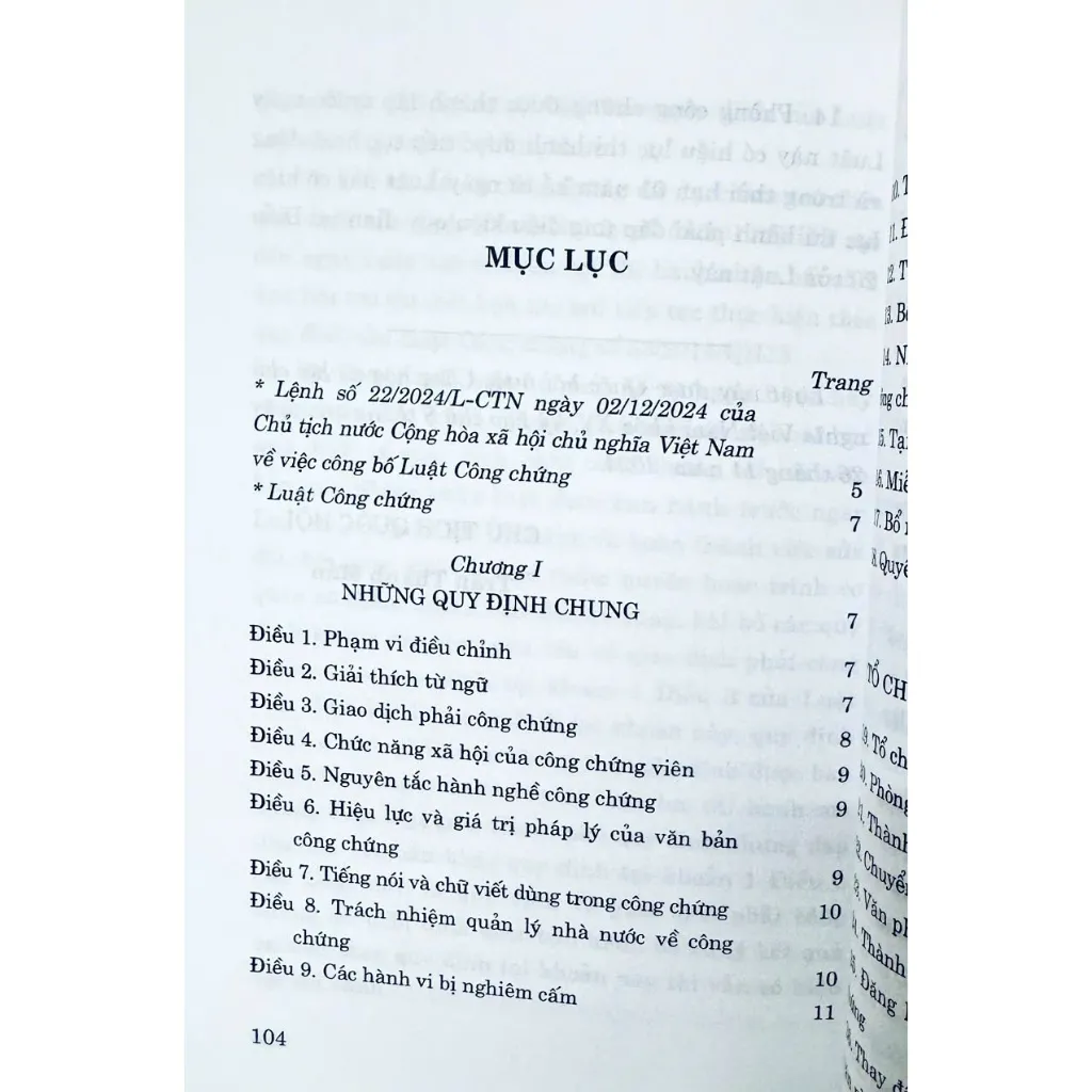Ảnh Sách - Luật Công Chứng Năm 2024 (NXB CTQGST) 3