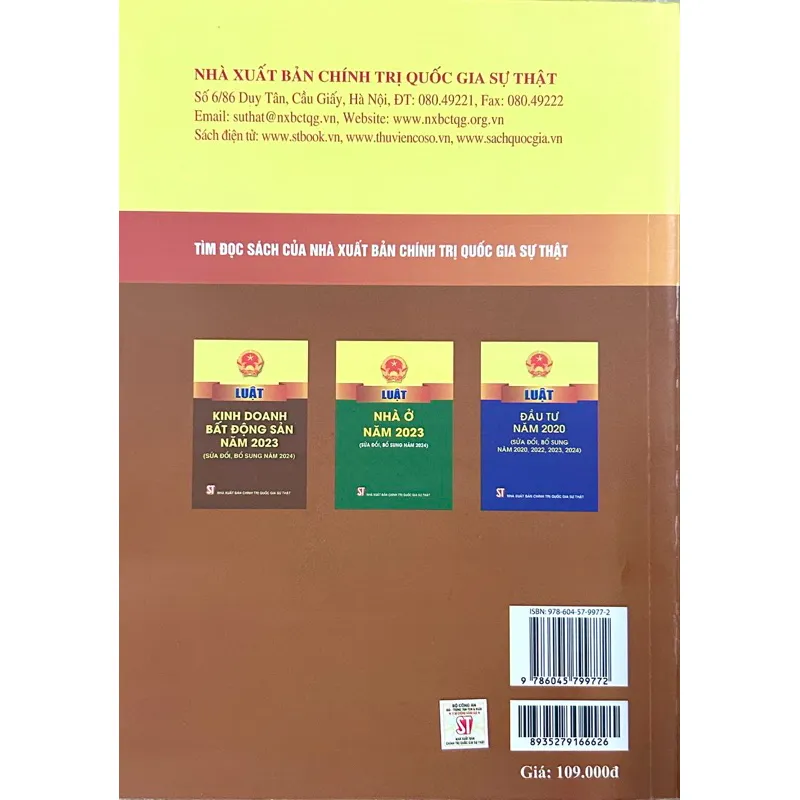 Ảnh Sách - Luật Đất Đai (Luật Đất đai số 31/2024/QH15) 1
