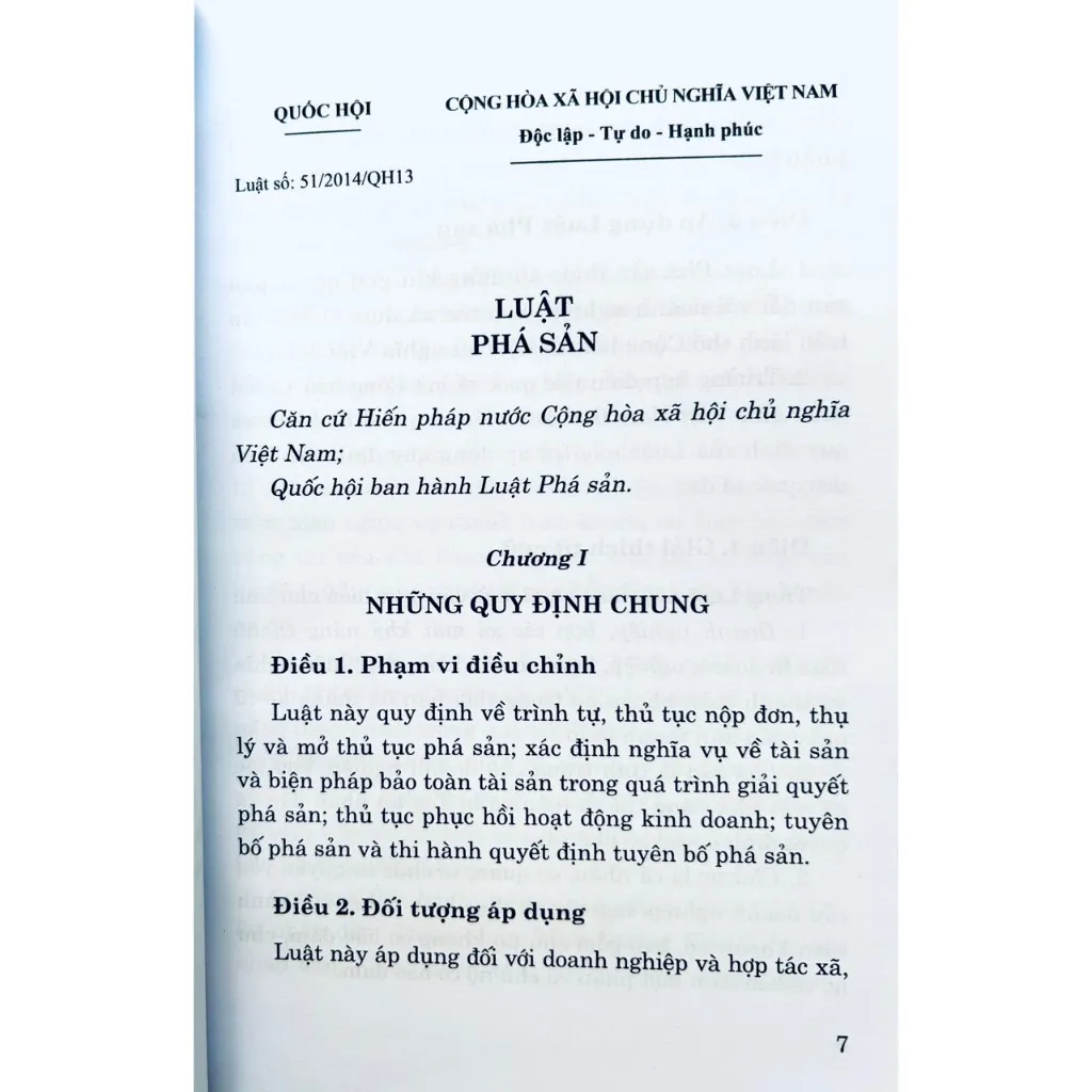 Ảnh Sách - Luật Phá Sản (Hiện Hành) 3