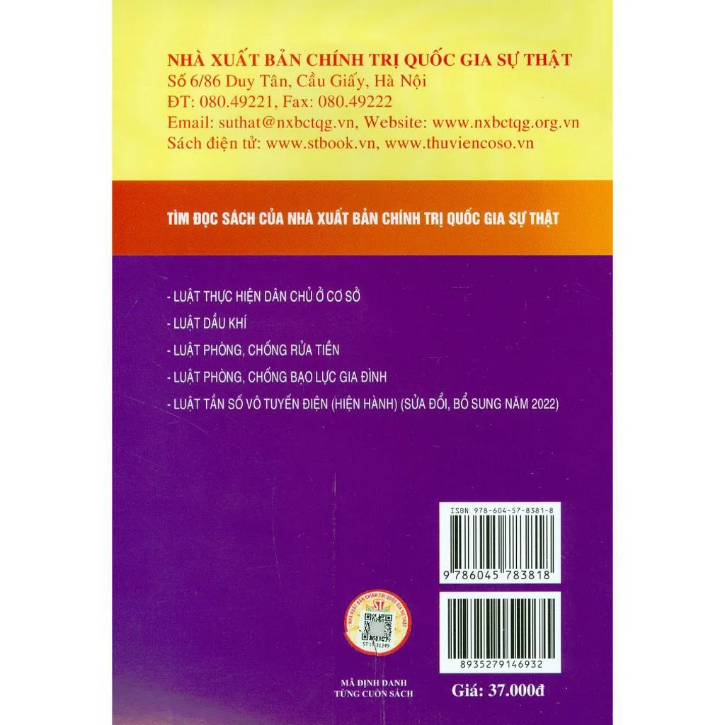 Ảnh Sách - Luật Thanh Tra 1
