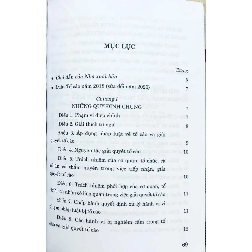 Ảnh Sách - Luật Tố Cáo (Hiện Hành) (Sửa Đổi Năm 2020) 3