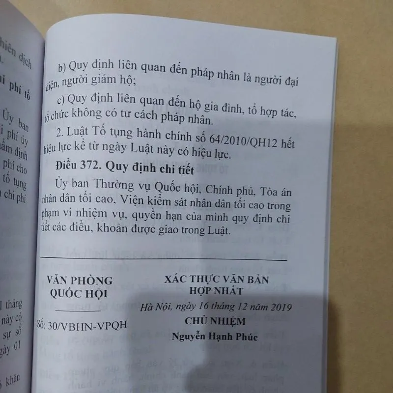 Ảnh Sách - Luật Tố tụng hành chính (NXB Lao động) 3