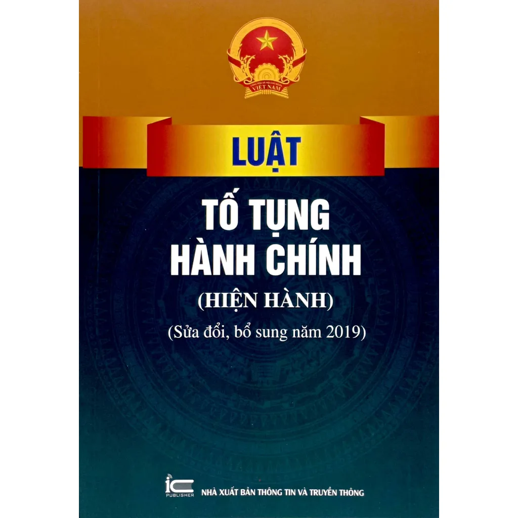 Ảnh Sách - Luật Tố Tụng Hành Chính (Hiện Hành) (Sửa Đổi, Bổ Sung Năm 2019) 2