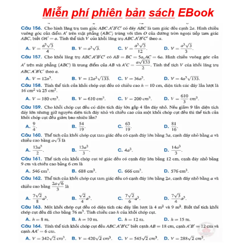 Ảnh Sách Luyện thi Đánh giá Năng lực Tư duy Định Lượng ( phần kiến thức lớp 10-11 ) 2