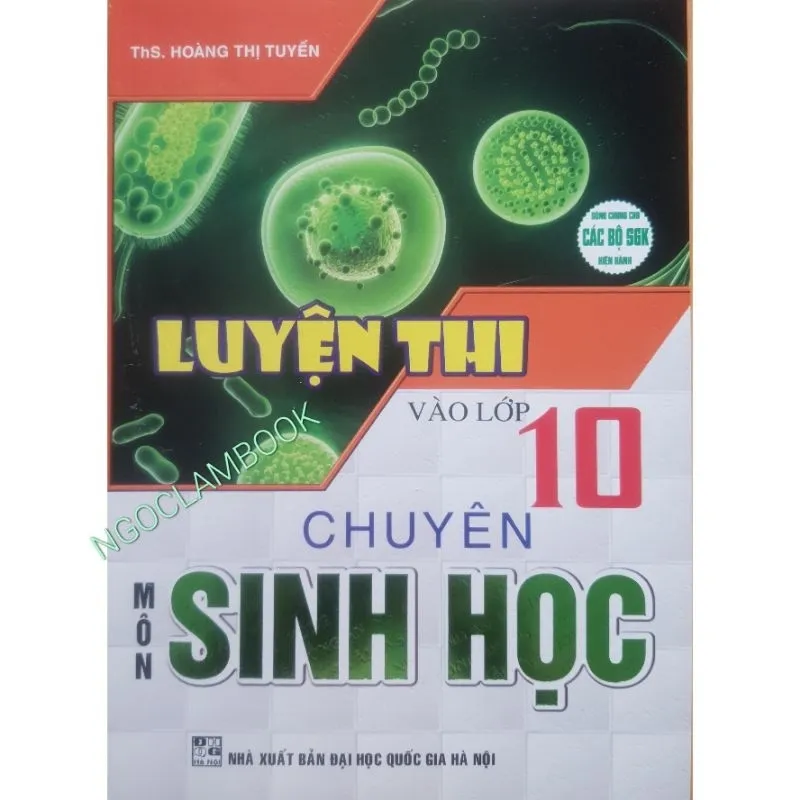 Ảnh Sách - Luyện thi vào lớp 10 chuyên môn Sinh Học 2