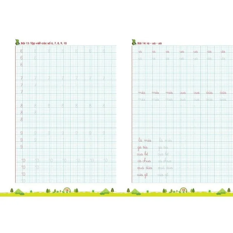 Ảnh Sách - Luyện Viết Chữ Cỡ Nhỏ 1 Ô Ly - Theo Chương Trình Sách Giáo Khoa Mới 2