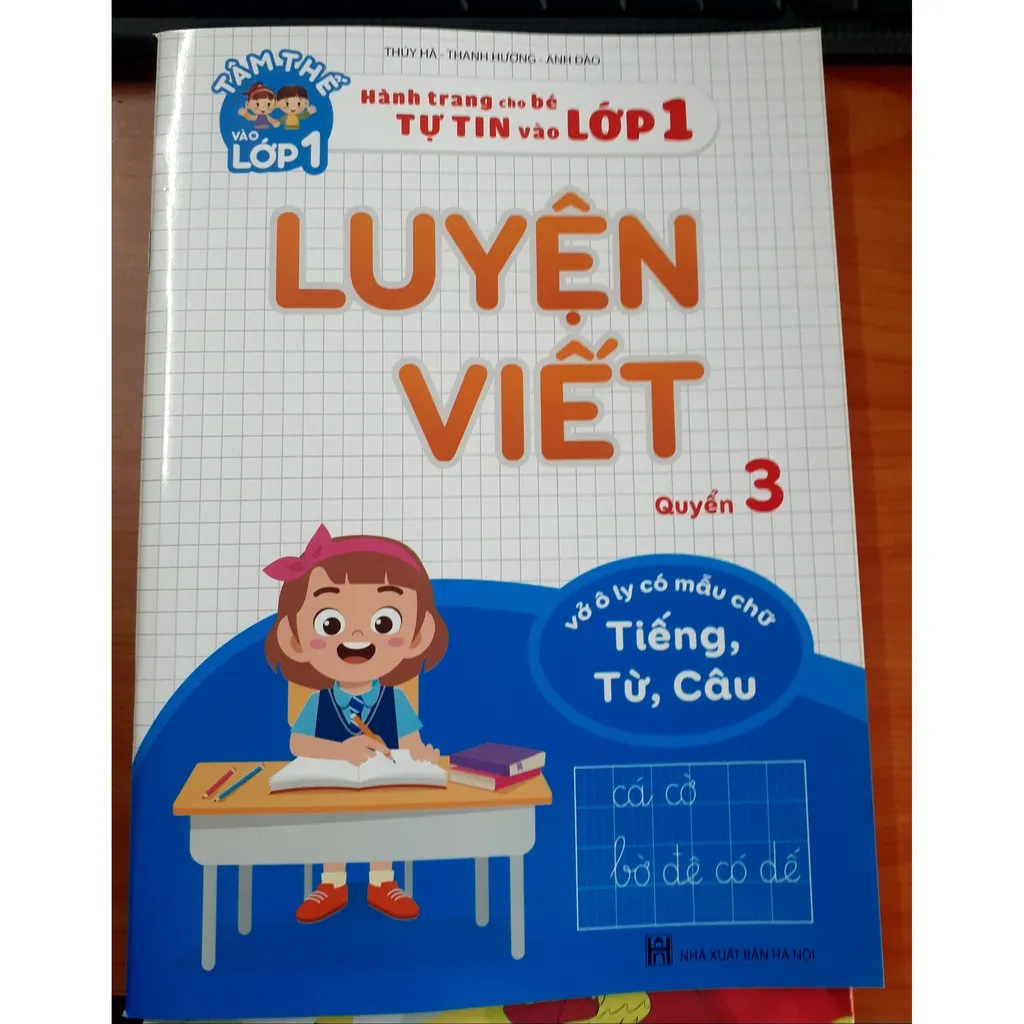 Ảnh Sách - Luyện Viết (Quyển 3) - Luyện Viết Tiếng, Từ, Câu - Hành Trang Cho Bé Tự Tin Vào Lớp 1 4