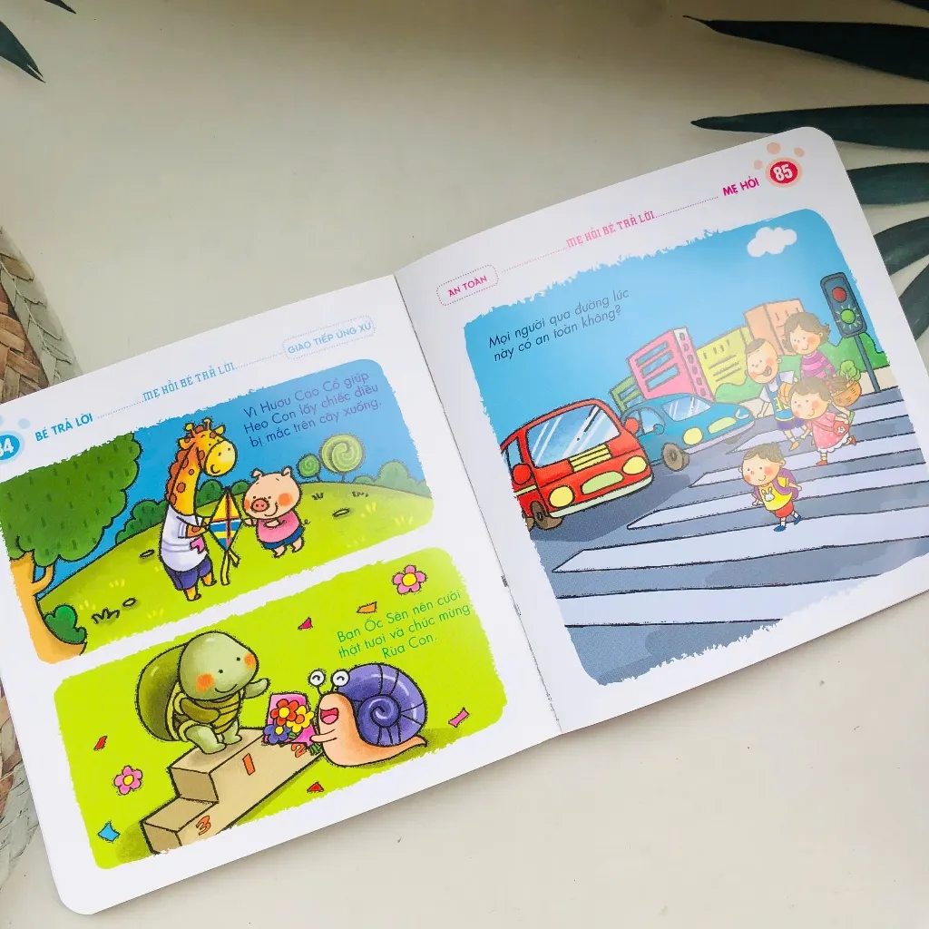 Ảnh Sách - Mẹ hỏi bé trả lời, bé thông minh học cùng mẹ - Dành cho bé 1 đến 2 tuổi 3